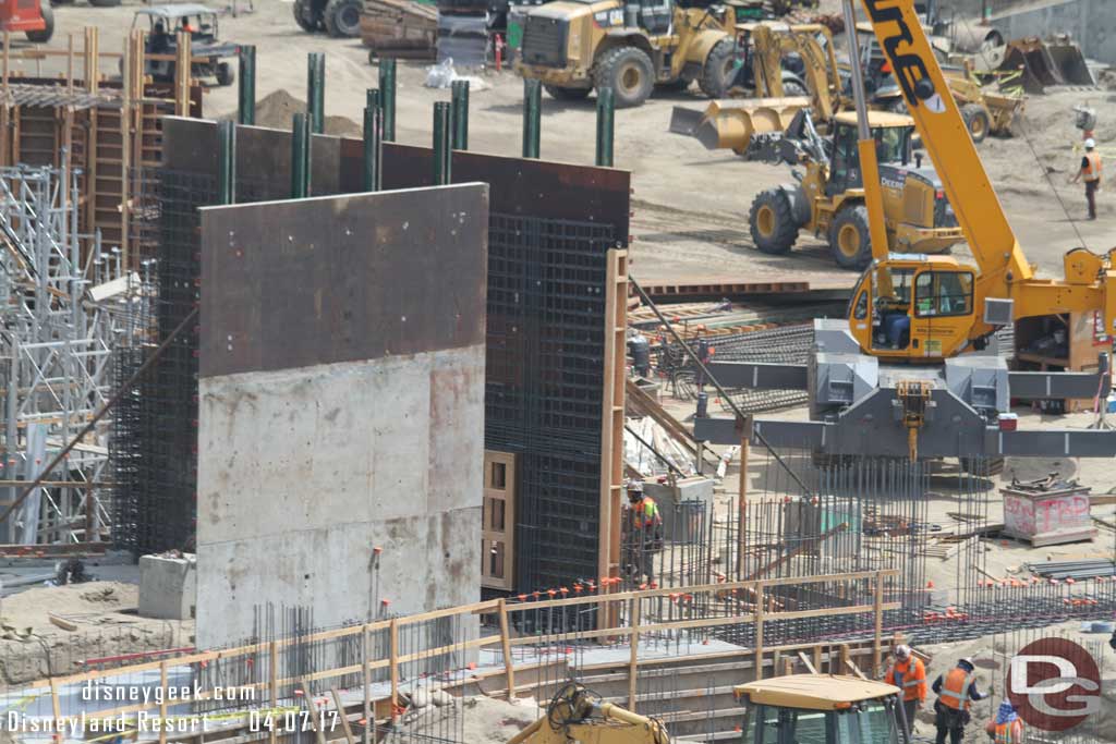 4.07.17 - To get a sense of scale notice the worker in relation to the wall.