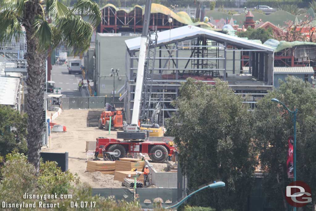 4.07.17 - A side view of the circular structure.