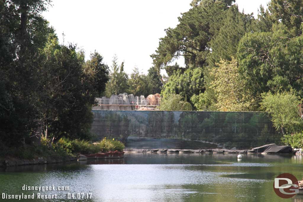 4.07.17 - Looking up river from New Orleans Square.