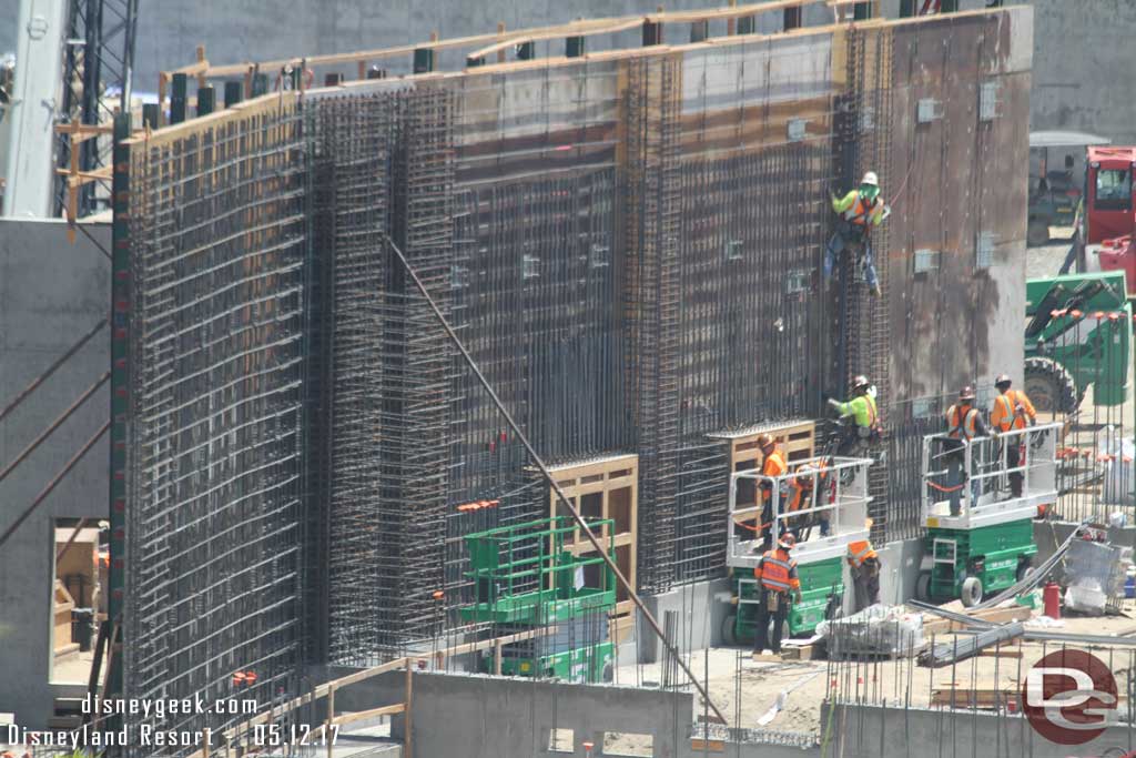 5.12.17 - A closer look at the wall work.