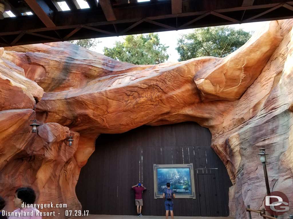 7.29.17 - On the Big Thunder Trail this is the entrance closer to Big Thunder.