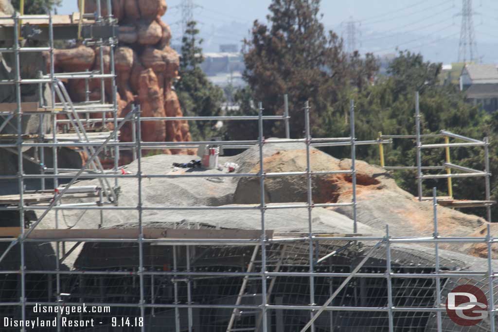 09.14.18 - A closer look at the newest concrete on the right side.