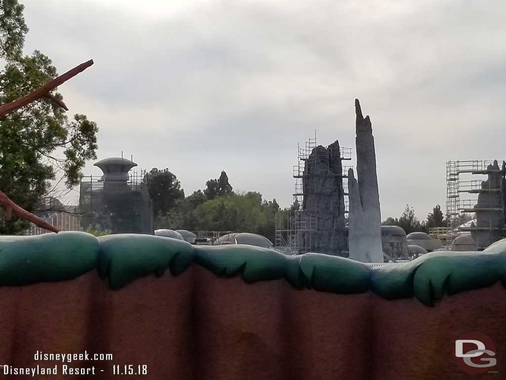 11.15.18 - A wider view from this vantage point.  You can see the top of several structures.