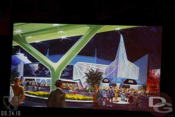 A concept for how it would blend into Tomorrowland.