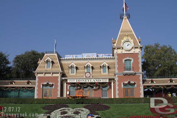 First park today, Disneyland.