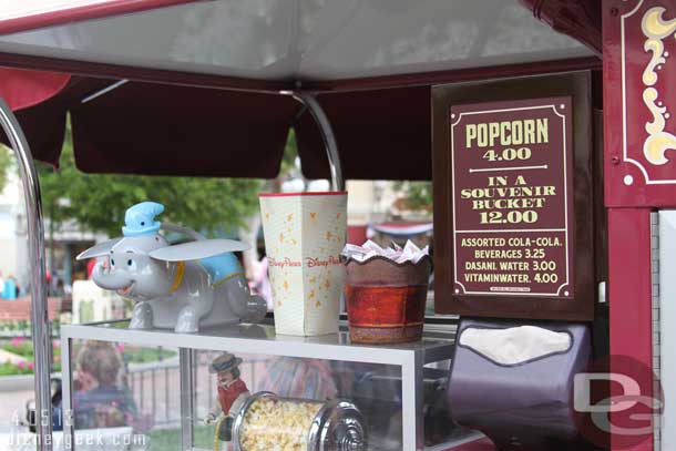 If you are a collector of pop corn buckets.. the latest offering was released this week, Dumbo.