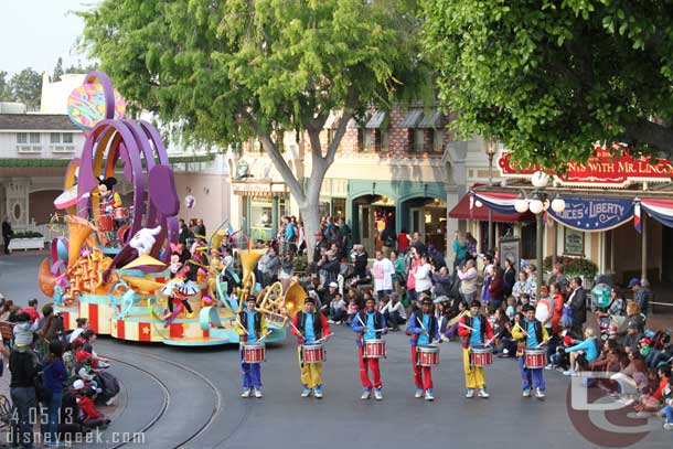 Returned to Disneyland for Mickeys Soundsational Parade