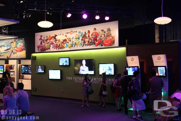 A look at the new Disney Infinity Area.. the XBox games are all Infinity now.