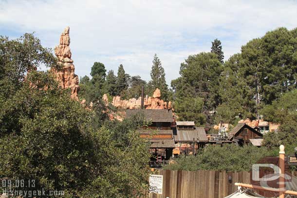 Went for a voyage on the Mark Twain to see if I could see anything new with Big Thunder.