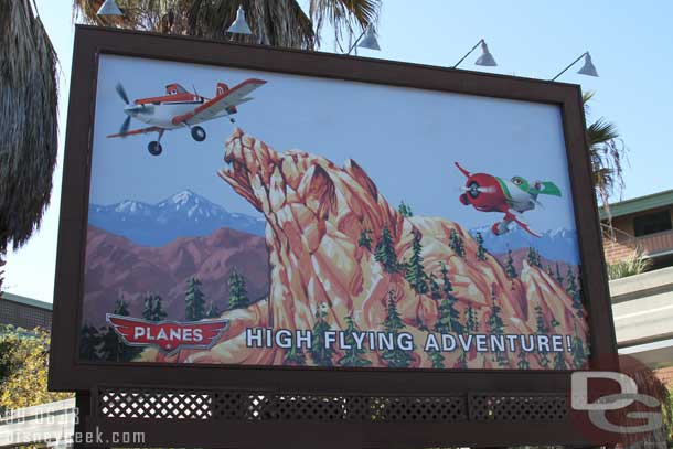 Planes have taken over the billboard in Condor Flats.