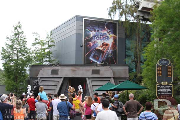 Passed the Jedi Training Academy on my way to Star Tours.