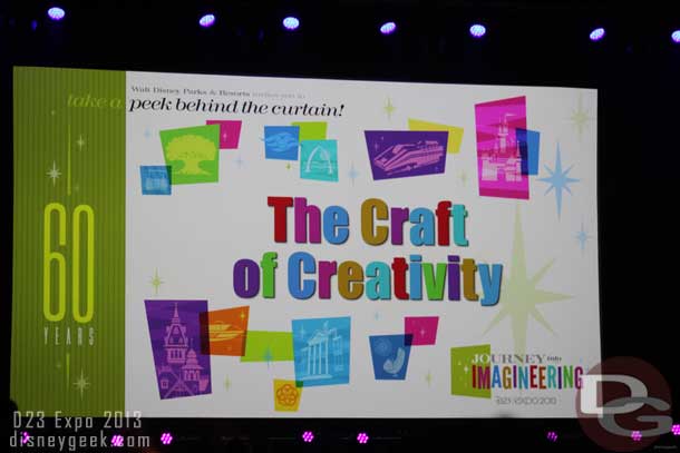 D23 Expo 2013 - WDI 60th: Craft of Creativity