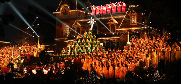 12/8 - Candlelight Ceremony, Viva Navidad Street Party, Storybook Land Canal Boats, Avengers Reserve and more.