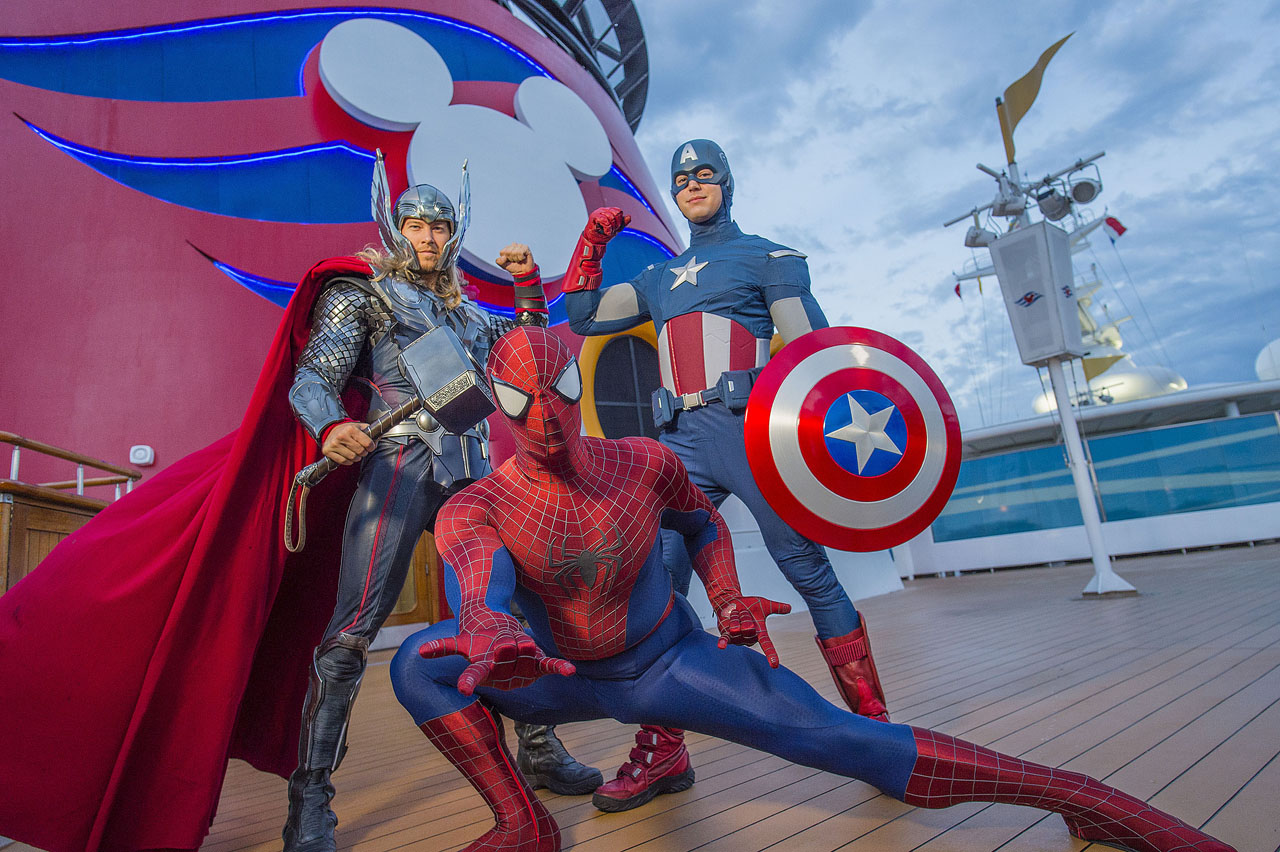 Marvel Day At Sea on Disney Cruise Line