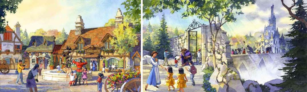 Village in Beauty and the Beast Area (tentative name) 