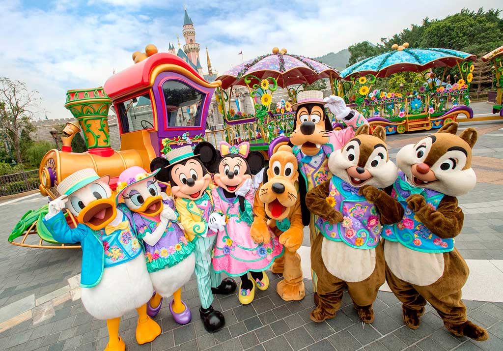 Hong Kong Disneyland Spring