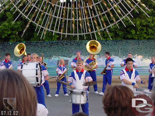 Also in 2002 they added a set over at DCA (and did the pre-parade too if I remember correctly)