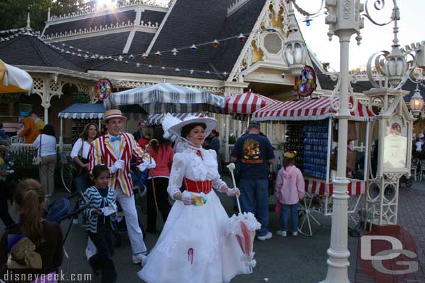 Mary Poppins and Bert