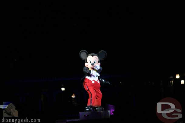 Mickey During Fantasmic 3/2006