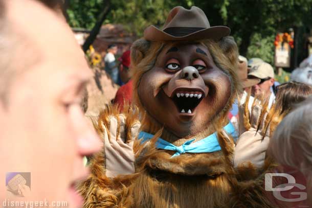 Wendel out on the Big Thunder Trail in October 2007