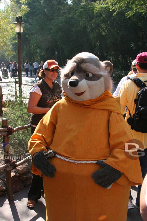 Friar Tuck (the next several pages are all from October 2007 on the Big Thunder Trail)