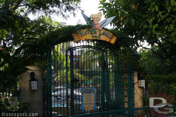 Here is the main entrance to the pool, for those familiar with the old hotel layout this is where the Marina was