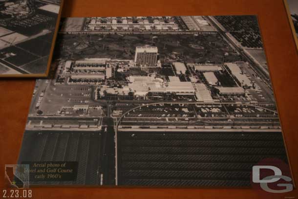 Here is a shot from the early 60s notice only one tower(the current Dreams tower) and the golf course where the current pool and other towers are..