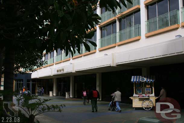 Heading to the left takes us back to the lobby area