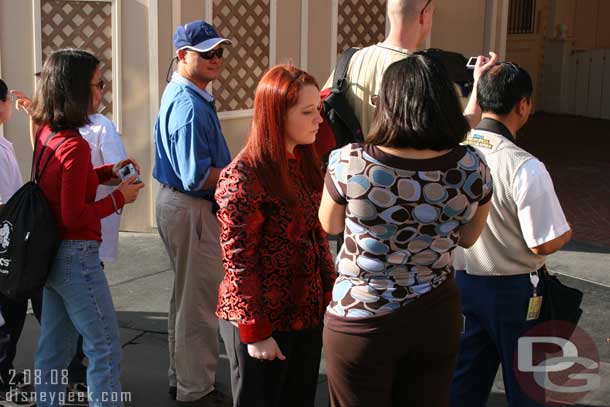 Cast members working the meet and greet had costumes to match.