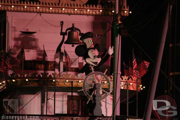 03/2006 - Onboard the Mark Twain during Fantasmic