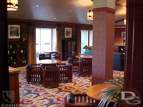 I believe this is the concierge lounge (this shot is from 1/6/01 when the hotel was just opening and I did not take a note of where this was)