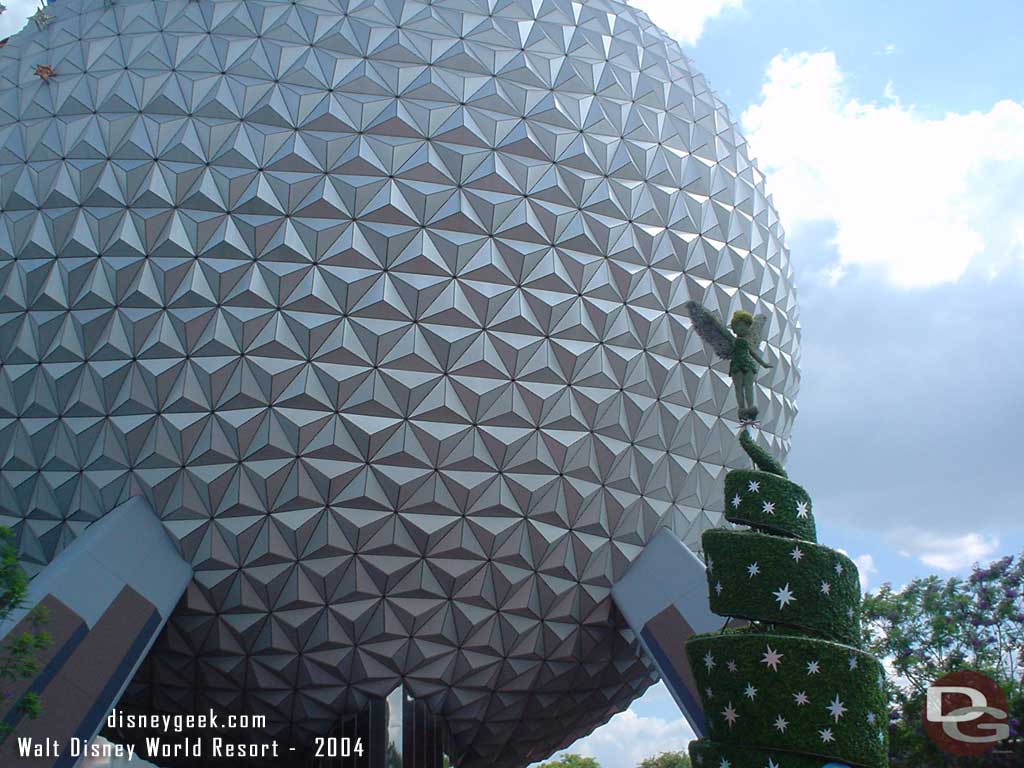 Tinkerbell was closer to Spaceship Earth.