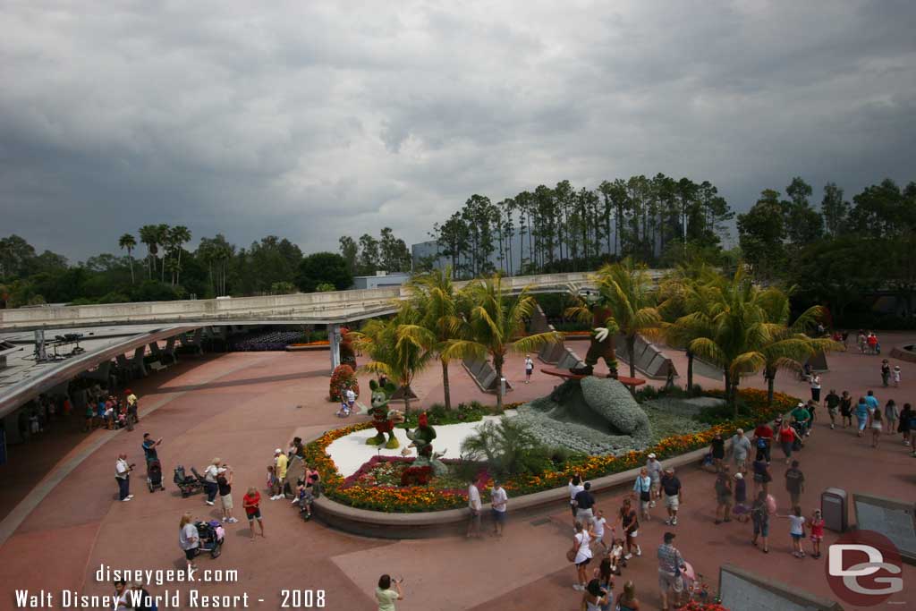 Epcot Flower & Garden - Entrance Topiaries