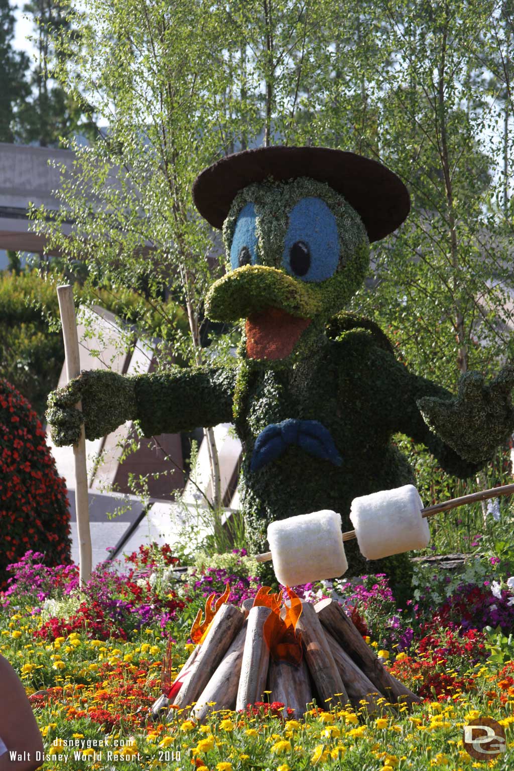 Epcot Flower & Garden - Entrance Topiaries