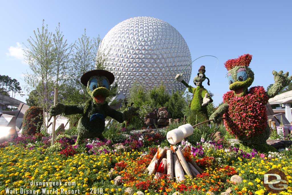 Epcot Flower & Garden - Entrance Topiaries