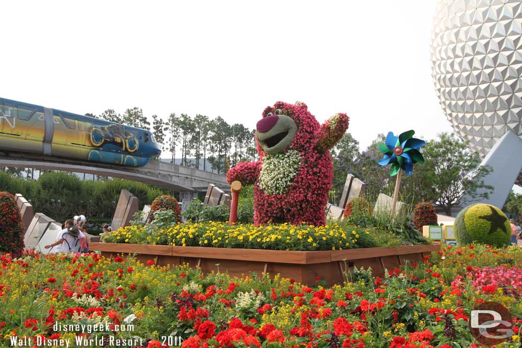 Epcot Flower & Garden - Entrance Topiaries