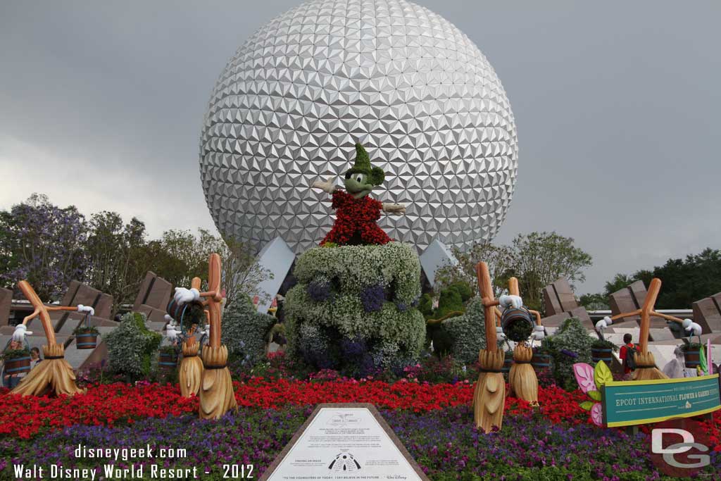 Epcot Flower & Garden - Entrance Topiaries