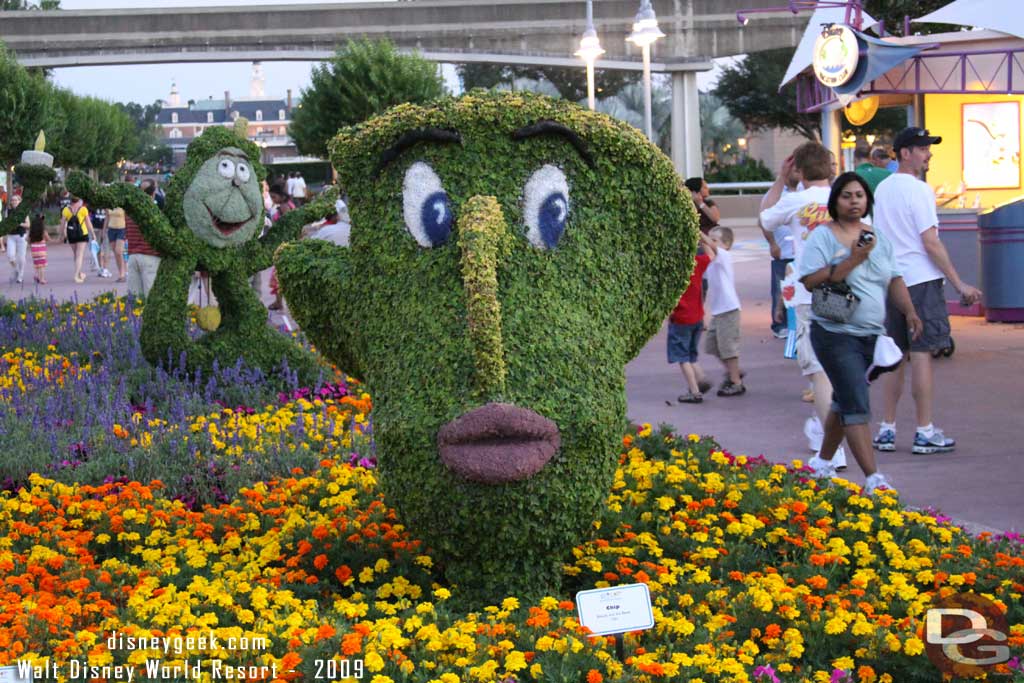 Epcot Flower & Garden - Beauty & the Beast