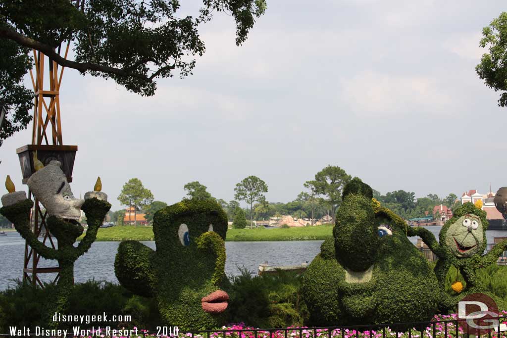 Epcot Flower & Garden - Beauty & the Beast