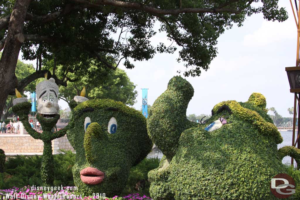 Epcot Flower & Garden - Beauty & the Beast