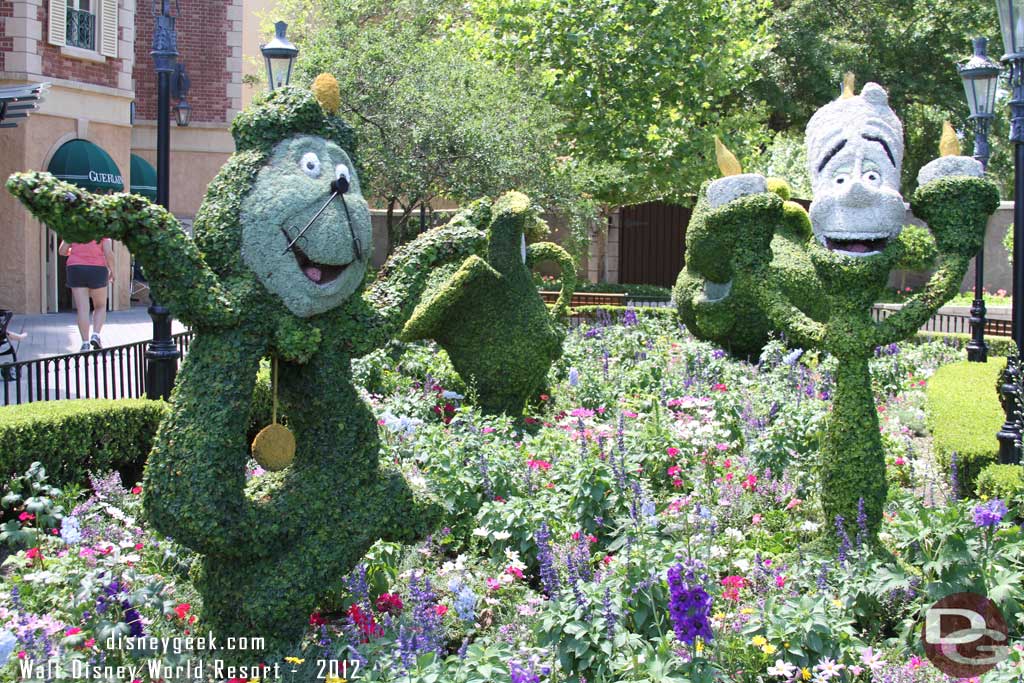 Epcot Flower & Garden - Beauty & the Beast