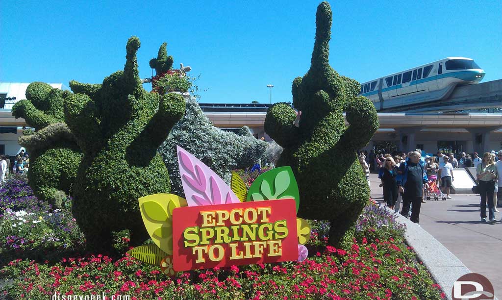 Epcot Flower & Garden - Fantasia