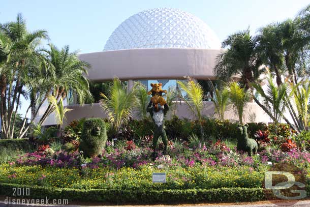 In 2010 they were moved back to Future World and took over Innoventions Plaza. Some of the characters were near Spaceship Earth.