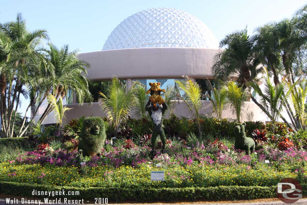 In 2010 they were moved back to Future World and took over Innoventions Plaza. Some of the characters were near Spaceship Earth.