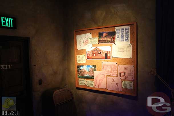 09.23.11 - The last billboard by the door now features Disneyland Hotel and Aulani artwork