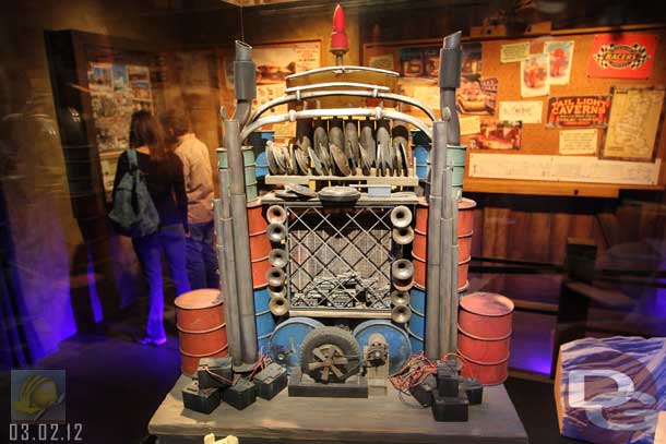 03.02.12 - A model of the Juke Box from Maters