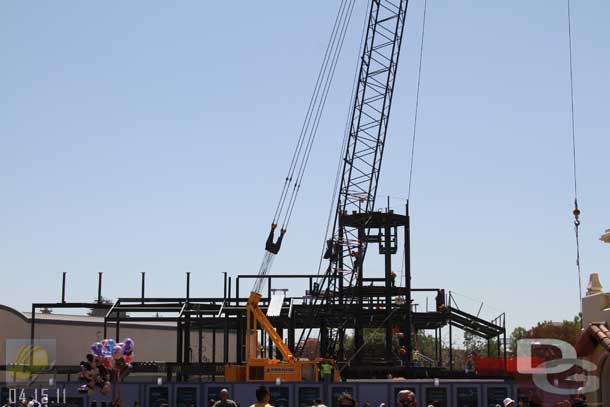 04.15.11 - The Carthay theater steel is really taking shape now