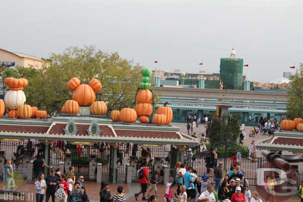 09.16.11 - From the train at Disneyland.