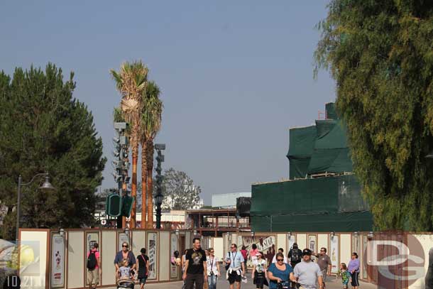 10.21.11 - Looking down the parade route.