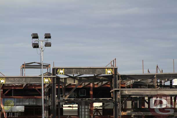 11.11.11 - More steel rising as the rest of the street takes shape